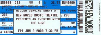 dream tour ticket